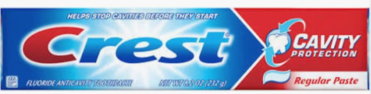 Crest toothpaste
