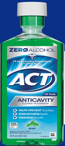 ACT Anticavity Fluoride Mouthwash